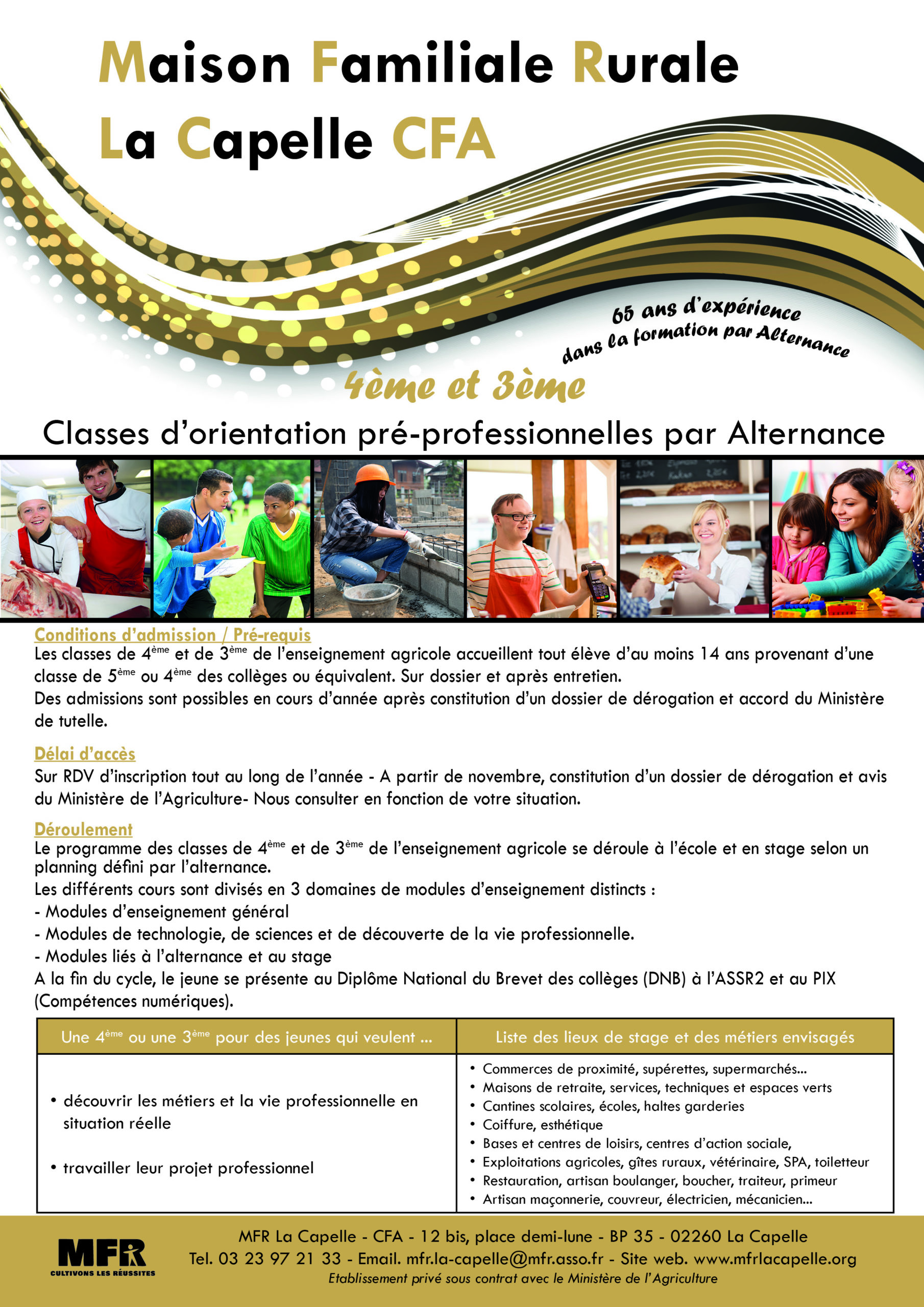 Fiche formation 4eme 3eme