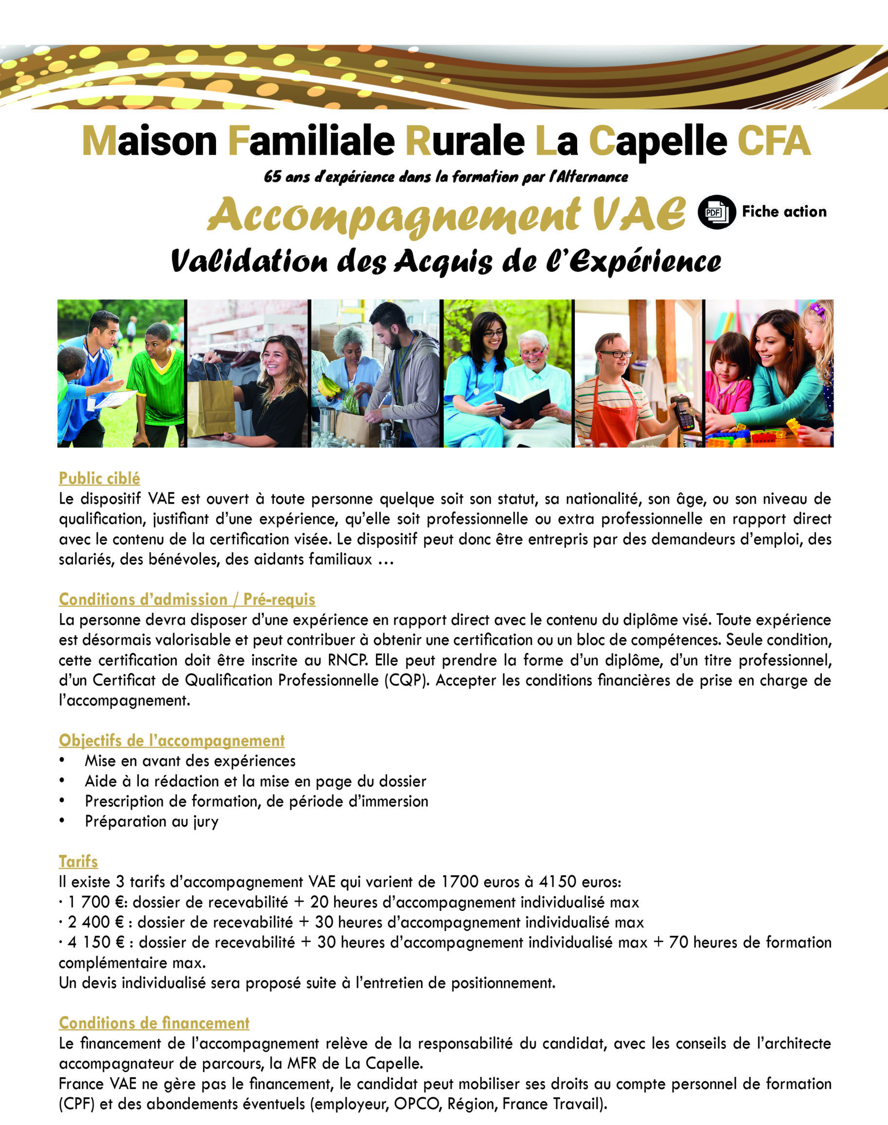 Fiche formation VAE